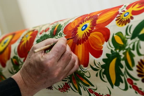 Історія Петриківського розпису