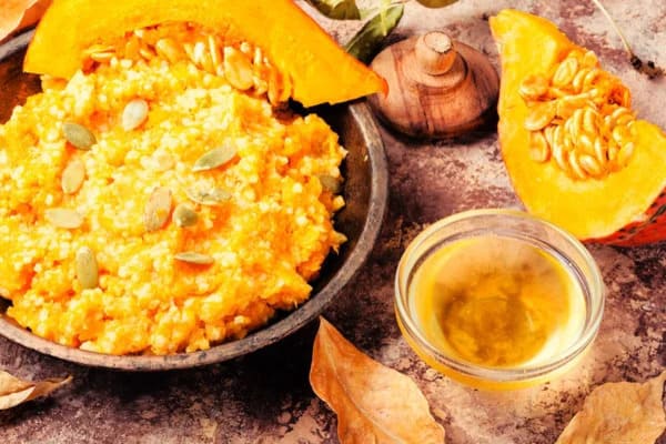 Тыквенная каша с рисом
