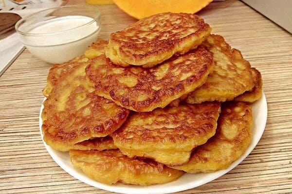Тыквенные оладьи