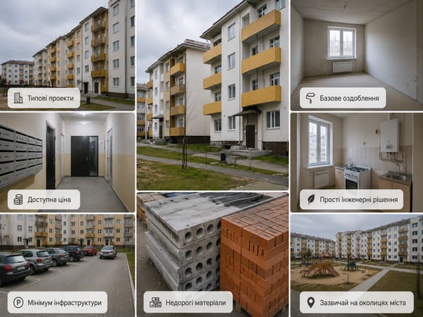 Главные особенности жилья эконом-класса